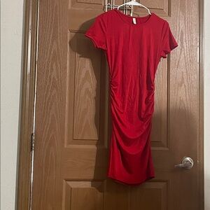 Elegant Red Maxi Dress